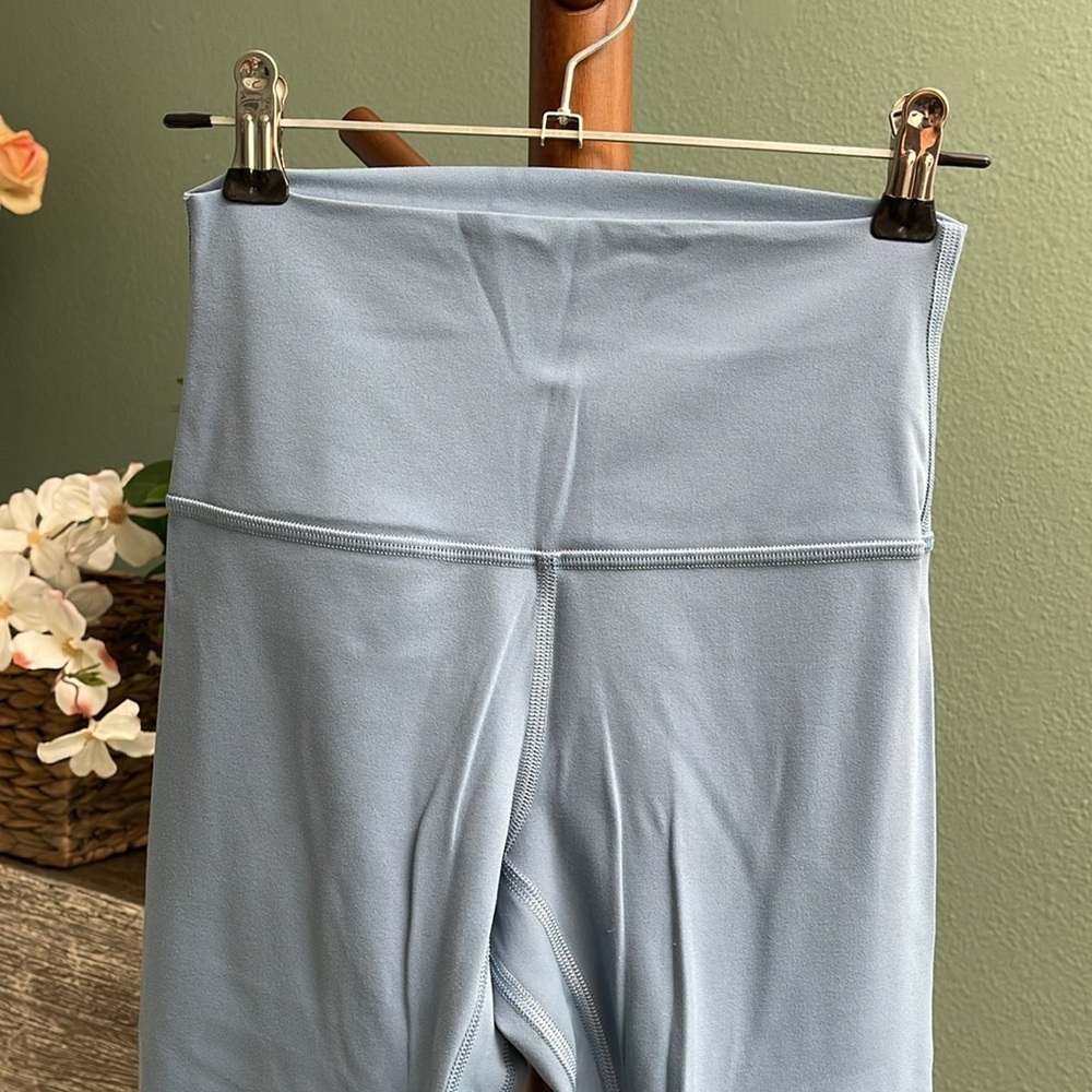LULULEMON align high rise pant 25” size 4 Utility Blue - Picture 2 of 6